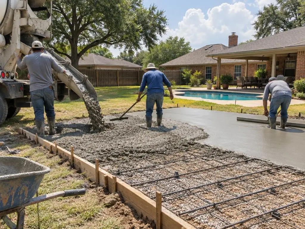 Concrete Slabs in Mesquite, TX